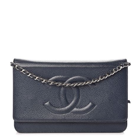 chanel mobile wallet|CHANEL Caviar Timeless CC Wallet on Chain WOC Navy Blue .